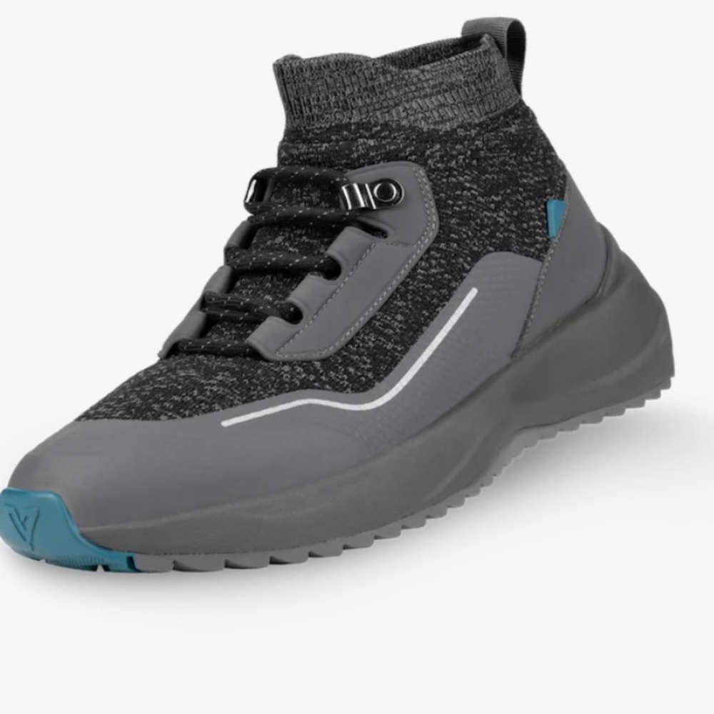 Vessi Men's Stormburst High Top - Peak Black, size 9